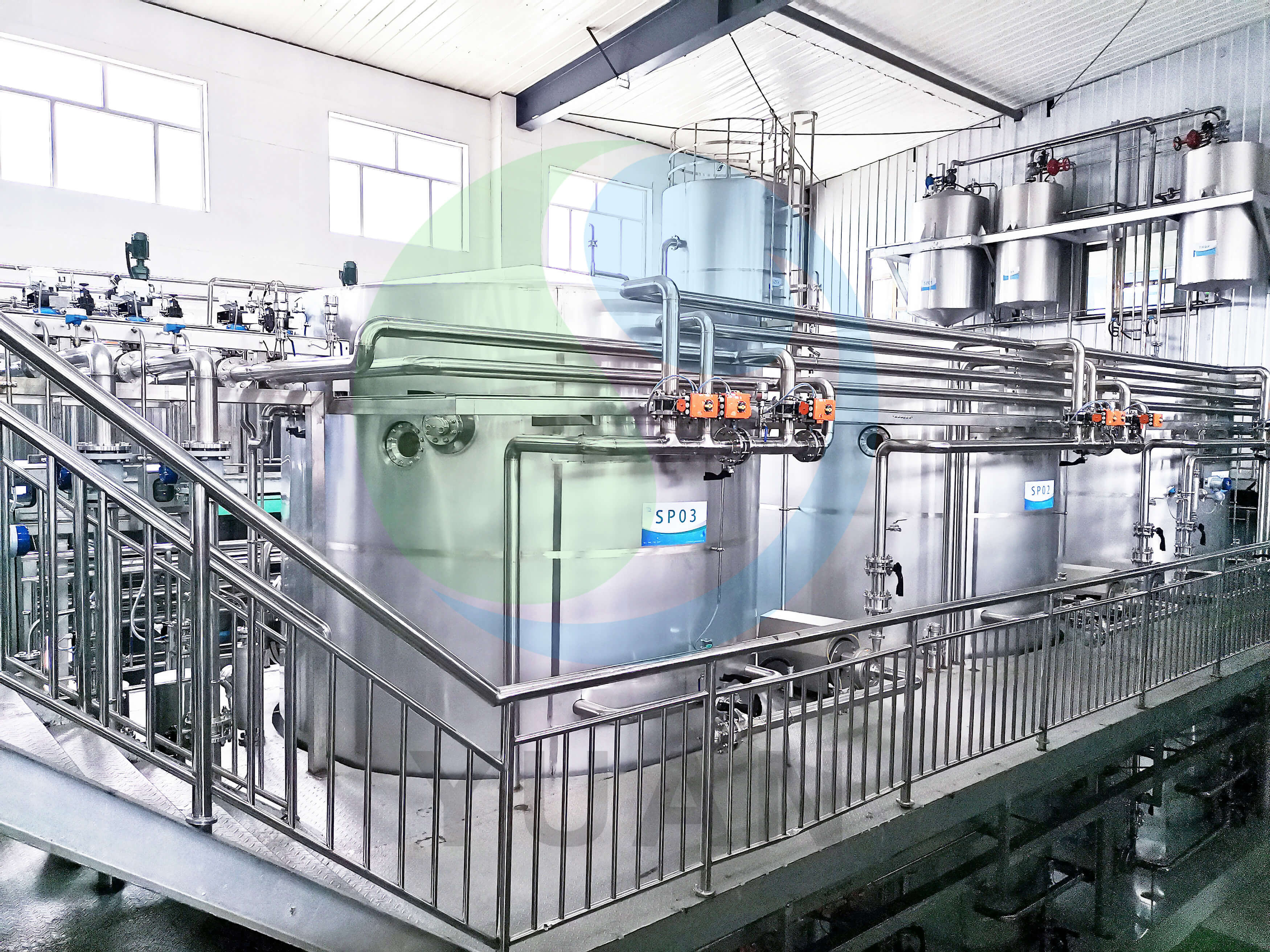 خط إنتاج الفركتوز البلوري القياسي الفعال ISO